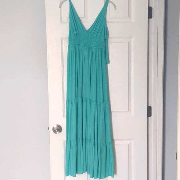 Turquoise maxi dress nwt - Picture 1 of 6
